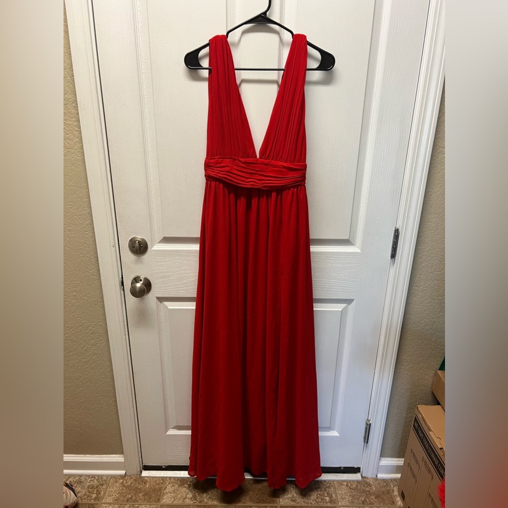 Lulus red dress